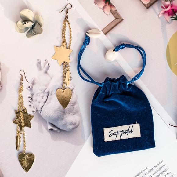 Gold plated earrings - Picture 2 of 2